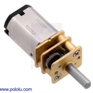 10:1 Micro Metal Gearmotor LP 6V